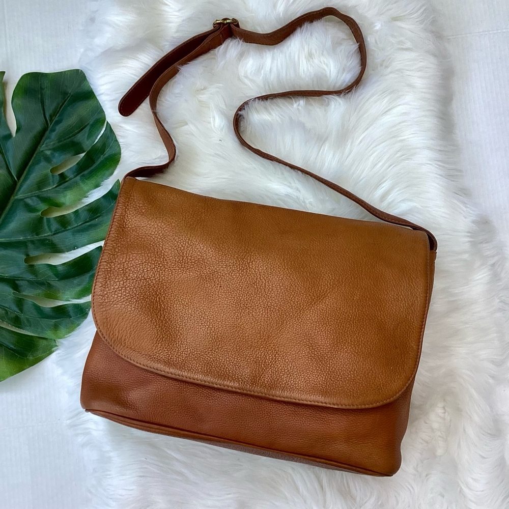 RARE Vintage Coach 4902 Sonoma Schoolbag Natural Grain Messenger Bag Saddle 90’s